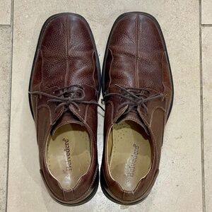 Men’s BELVEDERE Brown Leather Shoes Sz 10